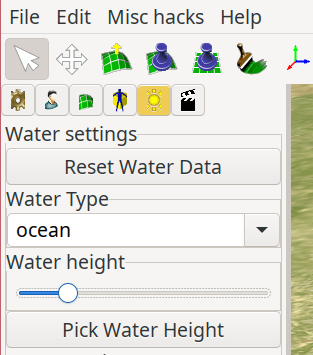 Figure 2. In-game Settings menu option for Mod Selection