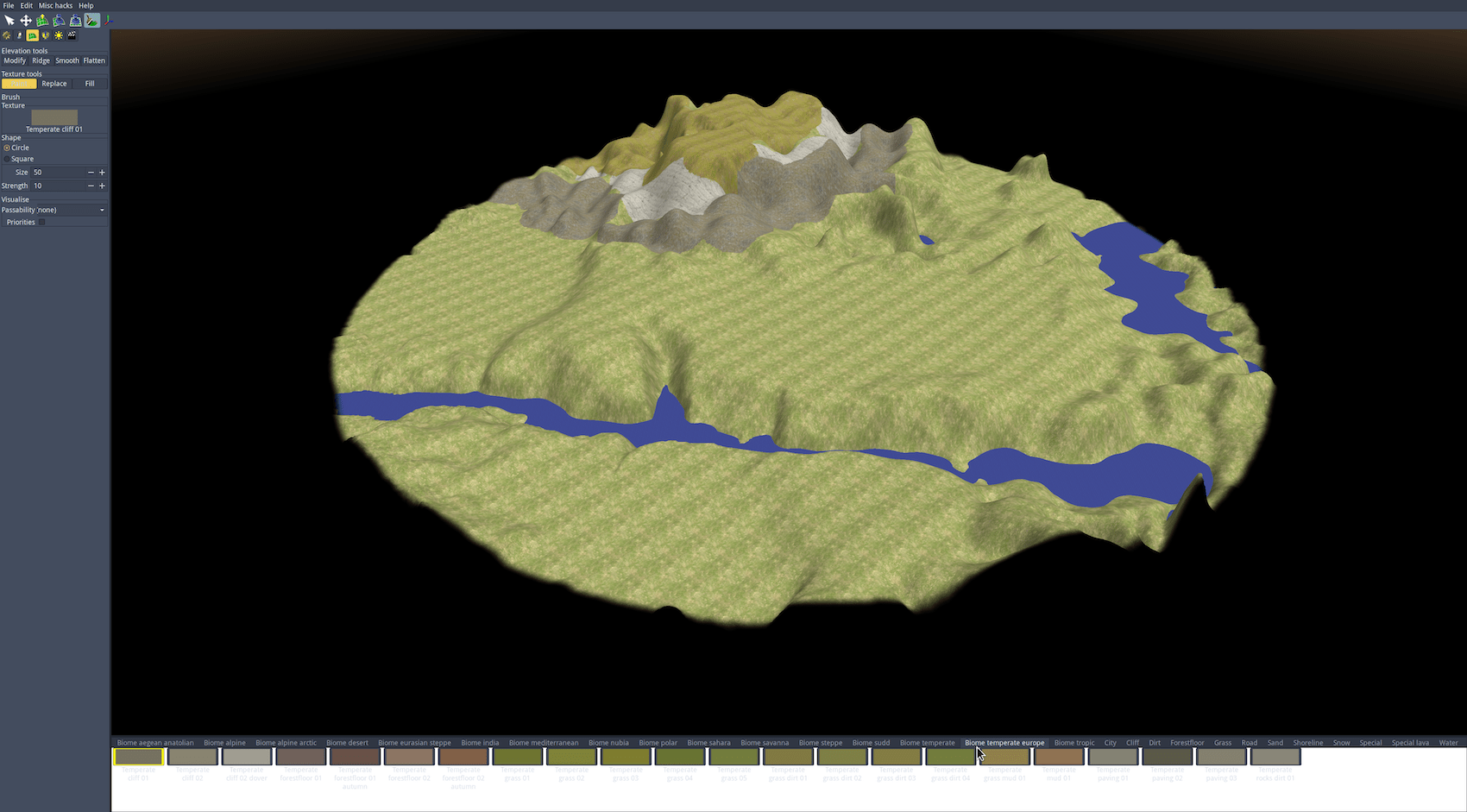 Figure 6. Saving a Scenario file in Atlas